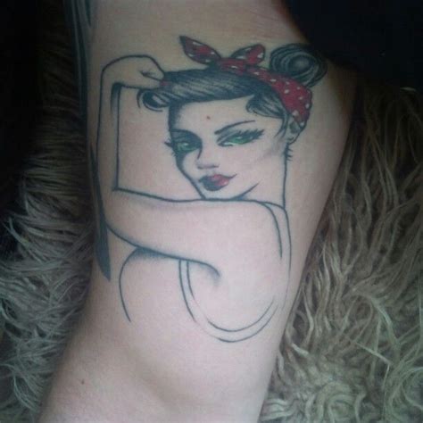 1950 pin up tattoo